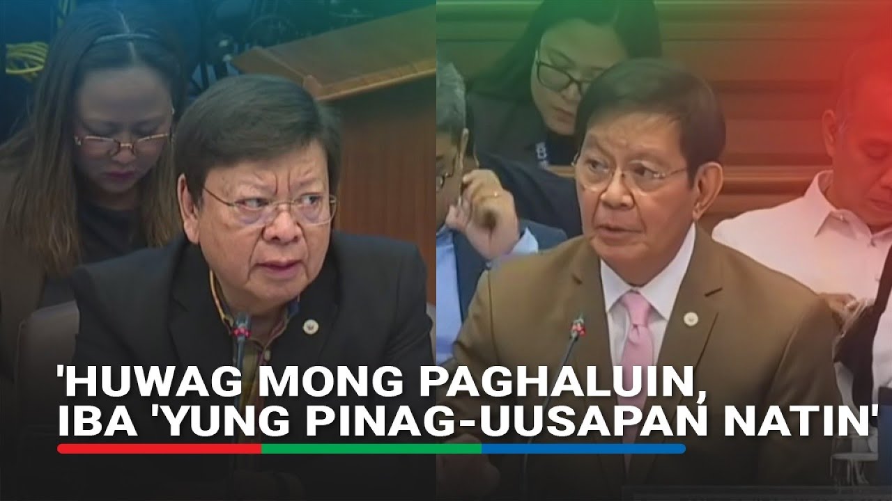 ICYMI: Lacson, Marcoleta nagtalo sa legislative immunity, witness protection para sa mga Discaya