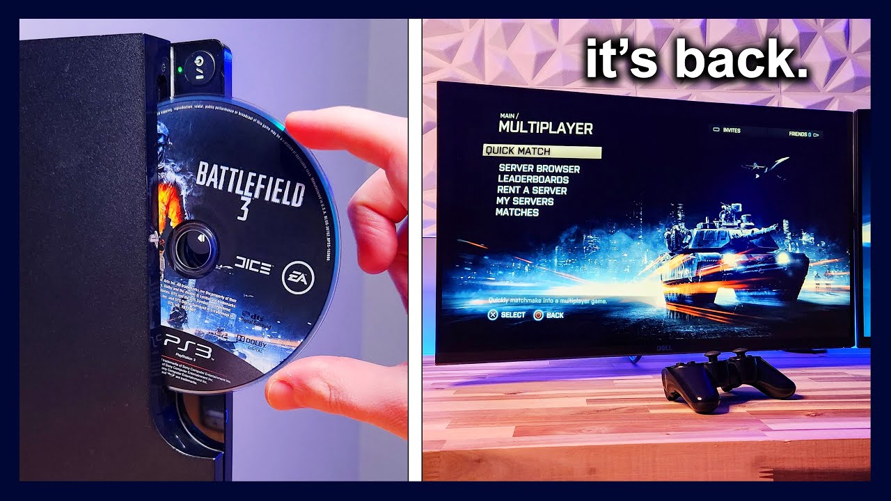 PS3 Online Games Have Been Revived, Here's How To Play Them Again