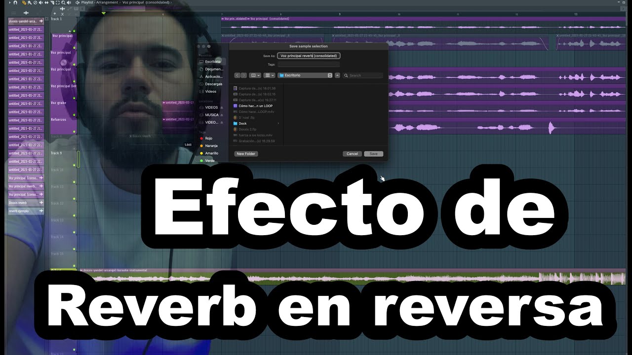 Efecto de Reverb en reversa - FL STUDIO