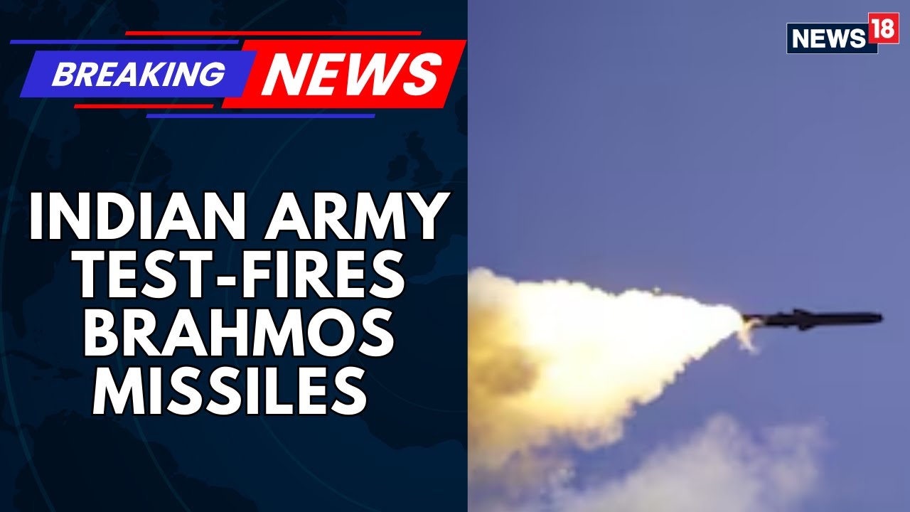 'Destructive Prowess': Indian Army Test-Fires BrahMos Missile, Hits Target With Precision | News18