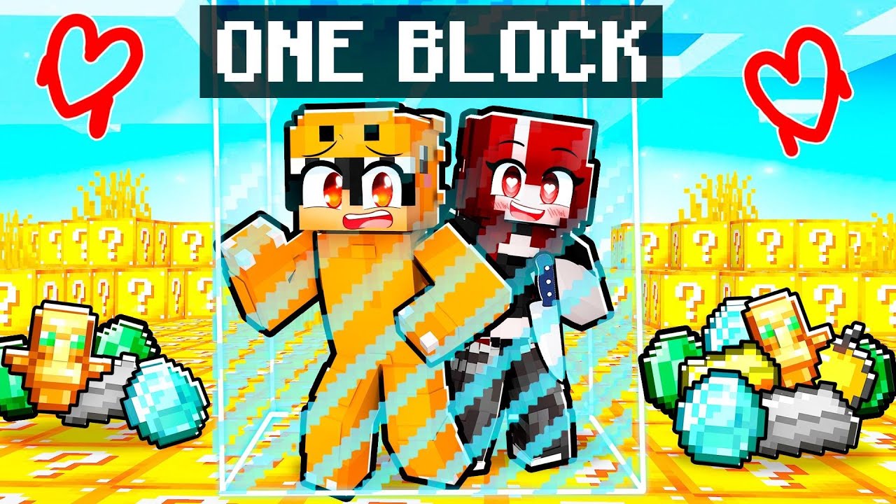 LOCKED on ONE LUCKY BLOCK With LOVING BULLY!