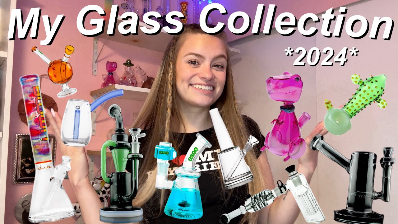 my 2024 *UPDATED* glass collection | 50+ pieces!