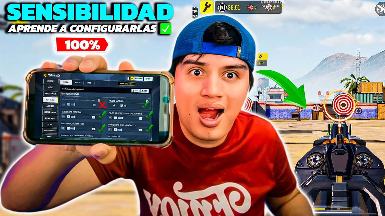 ✅ Configura la Sensibilidad PERFECTA en Call of Duty Mobile