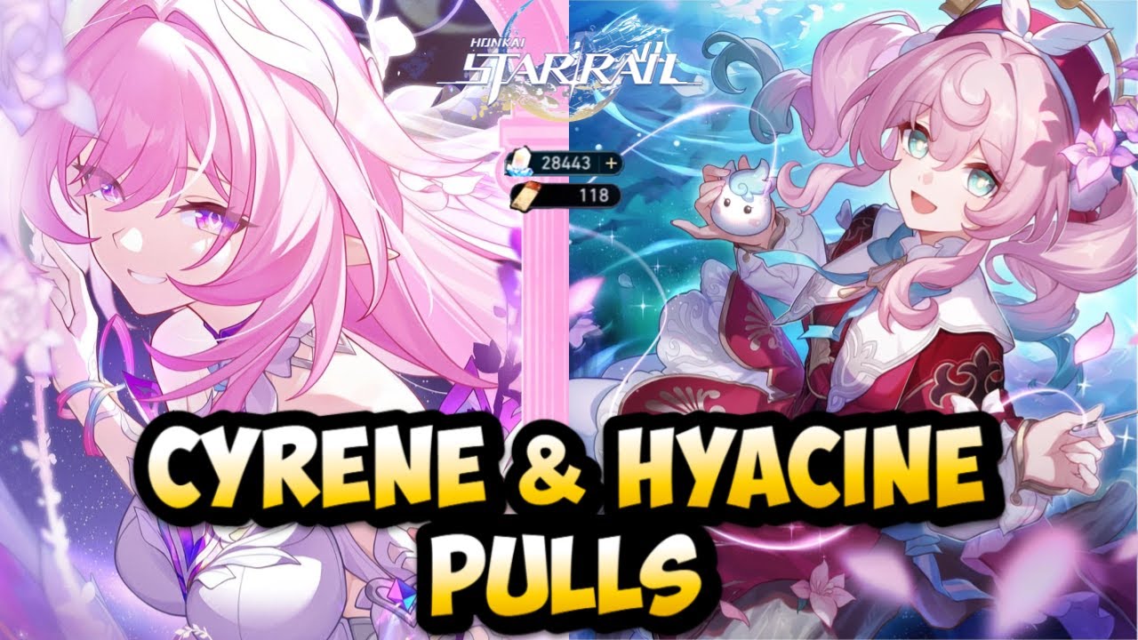 Безумные CYRENE и HYACINE тянут за собой зрителей и меня в Honkai Star Rail!!