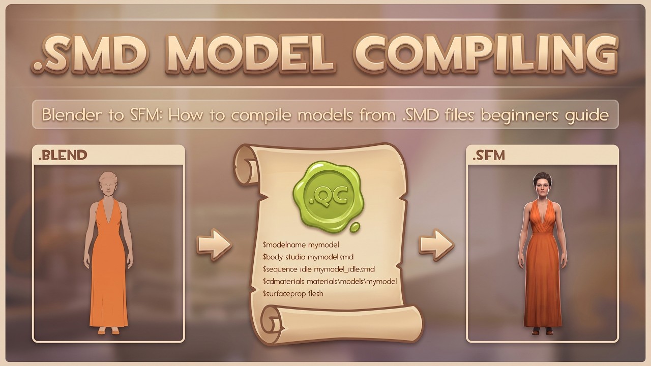 Blender to SFM (Part 3): SMD-Based Model Compiling
