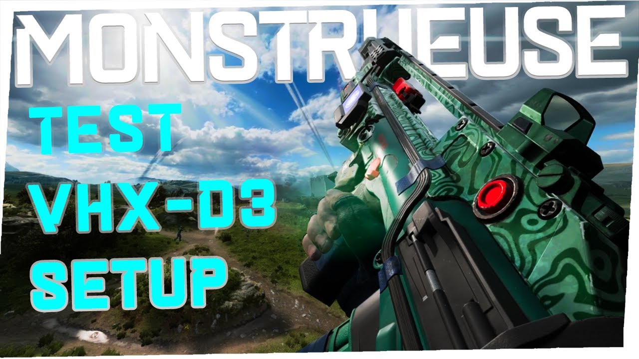 ELLE EST MONSTRUEUSE ! Config' et Test de la VHX-D3 (nouvelle arme Saison 6) - Battlefield 2042
