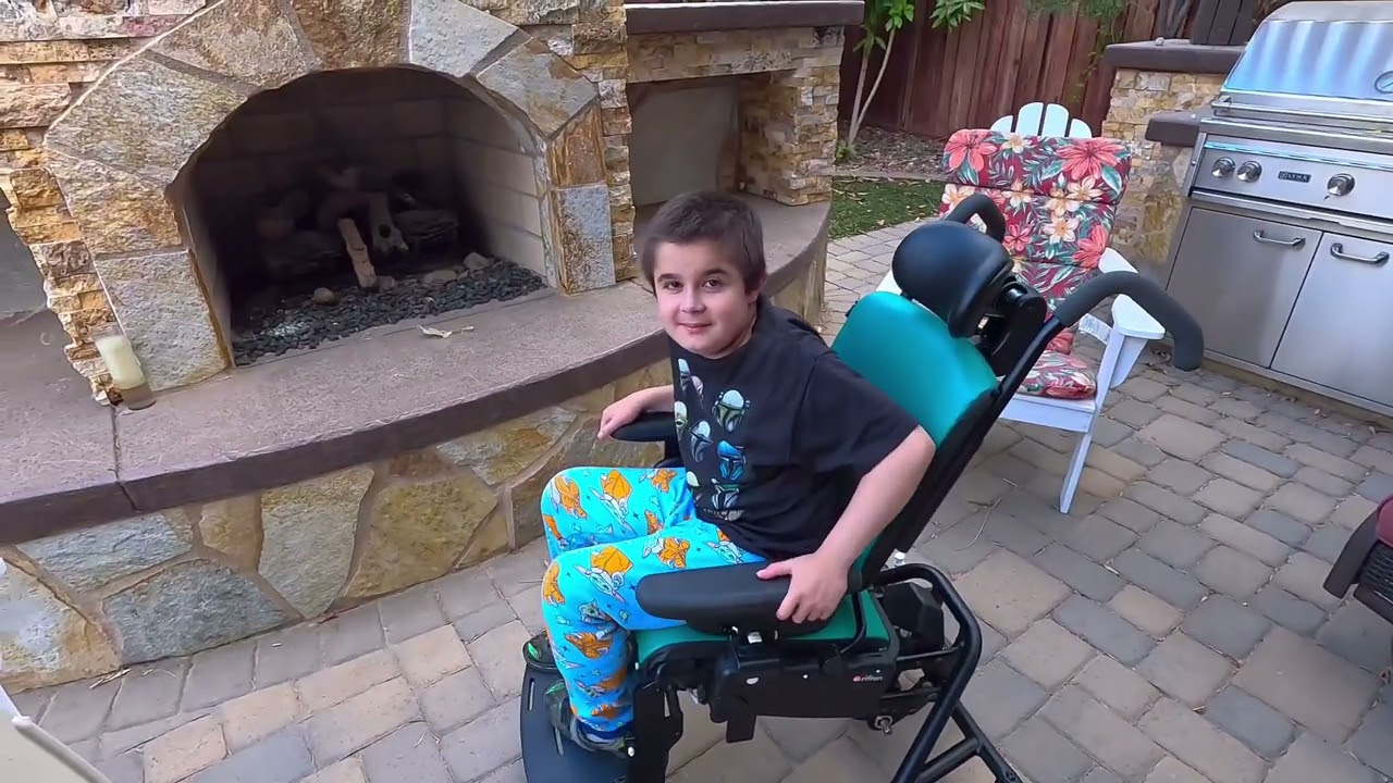 Using Billy’s Rifton Activity Chair