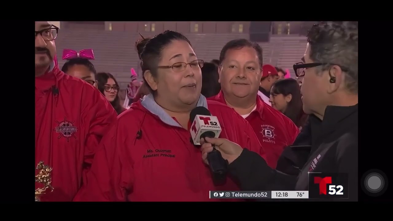 Phineas Banning High School Telemundo 52 - 2022