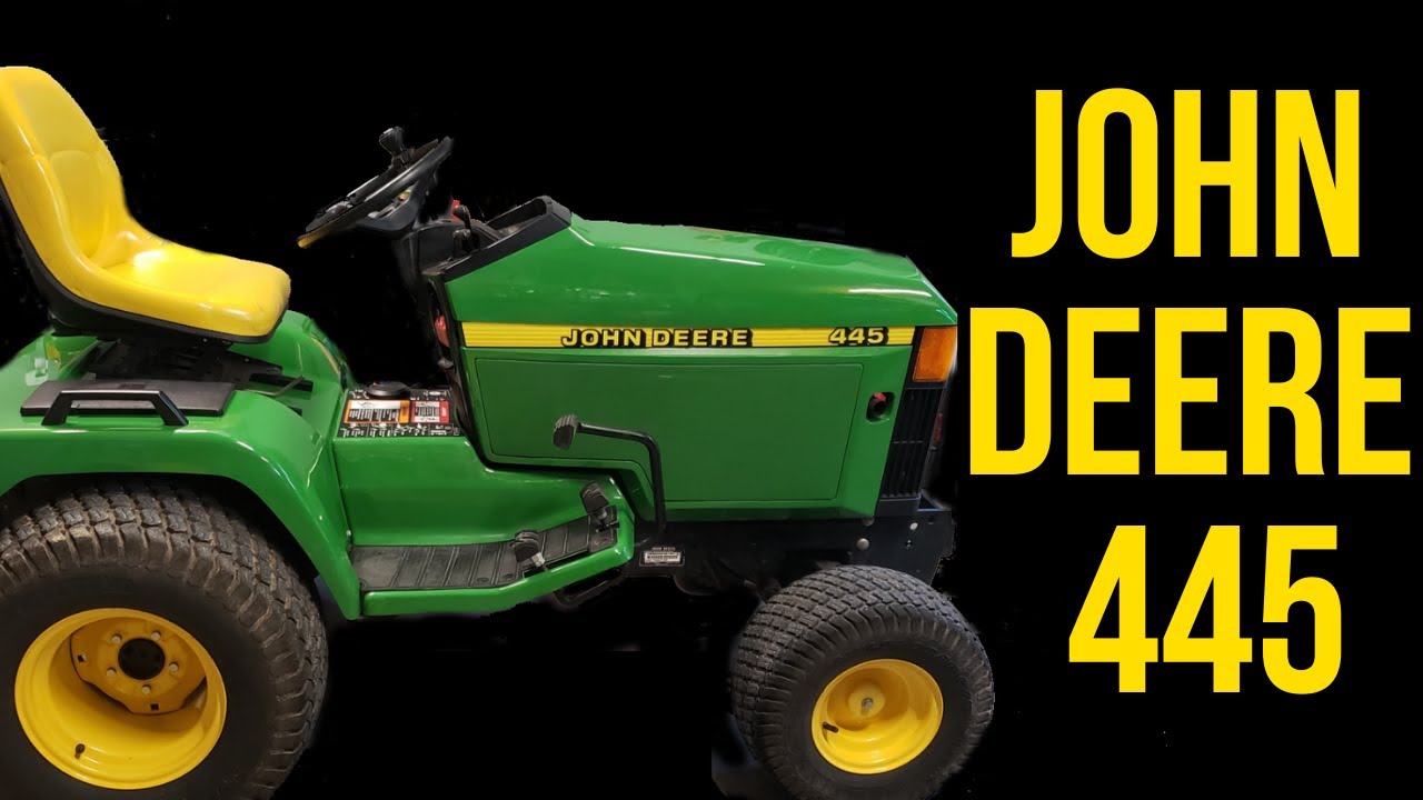 John Deere 445 Garden Tractor- Last Tractor you'll ever need??