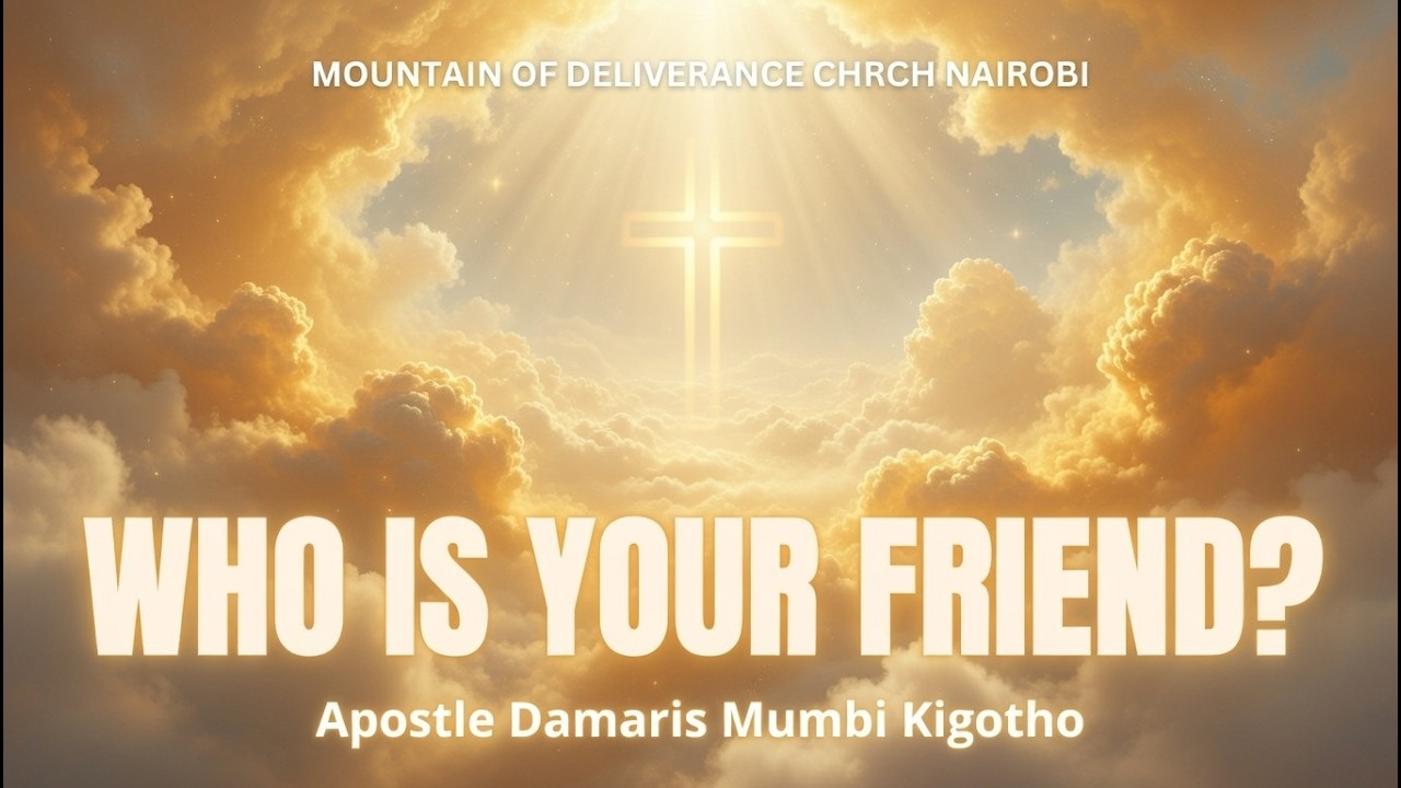 WHO IS YOUR FRIEND || APOSTLE DAMARIS MUMBI KIGOTHO
