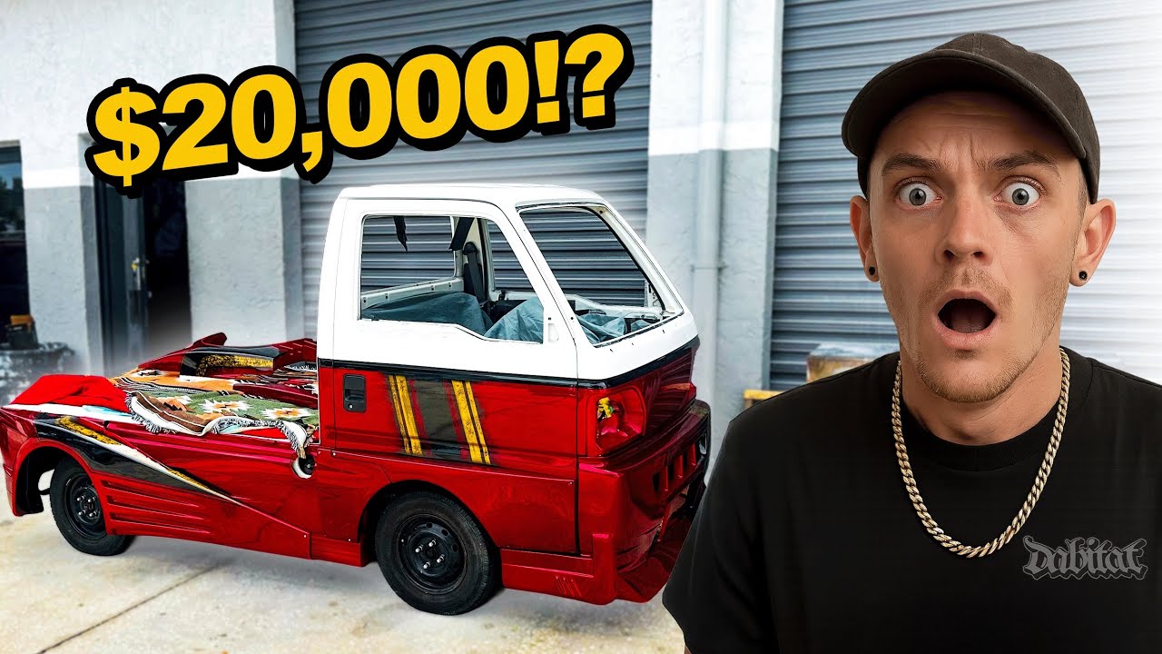 МИФИЧЕСКИЙ РЫНОЧНЫЙ ПРИВЛЕЧЕНИЕ | ТРАНСФОРМАЦИЯ SEMA Honda Kei Truck