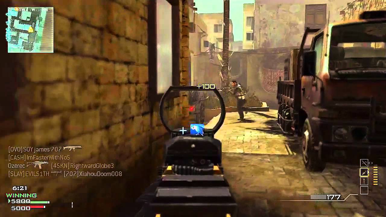MW3 - Seatown TDM vs Trash Talkers | GOLD G36C (Modern Warfare 3)