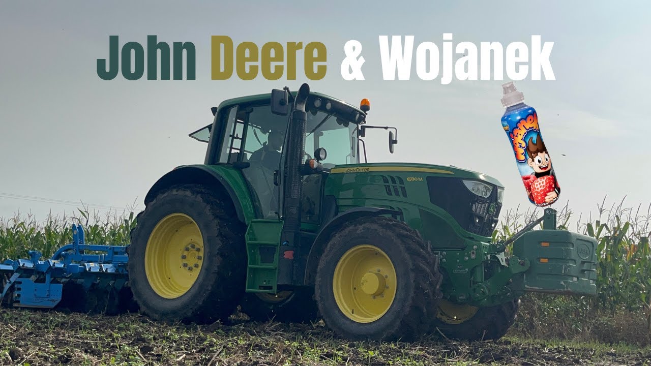 (nie)OPOROWE TALERZOWANIE PO RZEPAKU | John Deere vs Mandam Gal | ENGINE SOUND