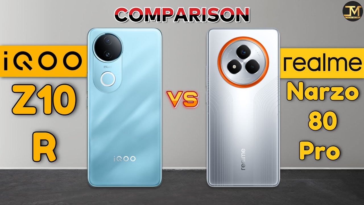 iQOO Z10R vs realme NARZO 80 Pro : Which Phone is Best❓🤔