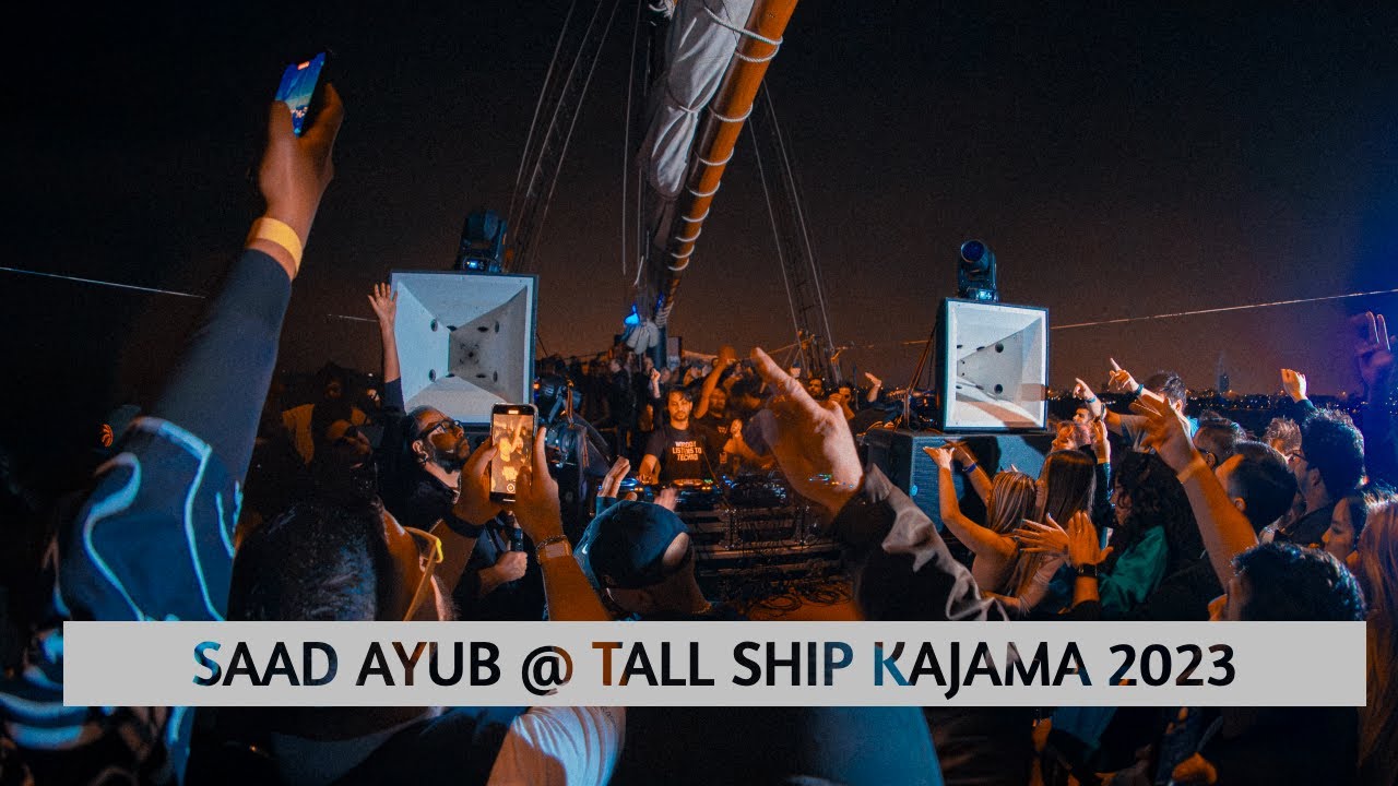 Saad Ayub @ Techno Without Borders - 2nd Year Anniversary Tall Ship Kajama, Lake Ontario [4K]