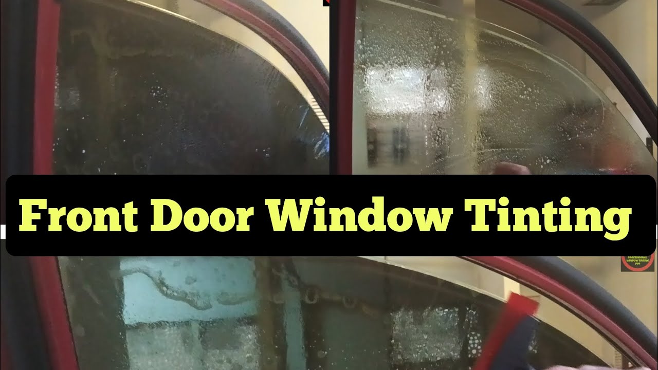 Window Tinting Fixing Front Door | Professional Car Tint Dubai 🇦🇪