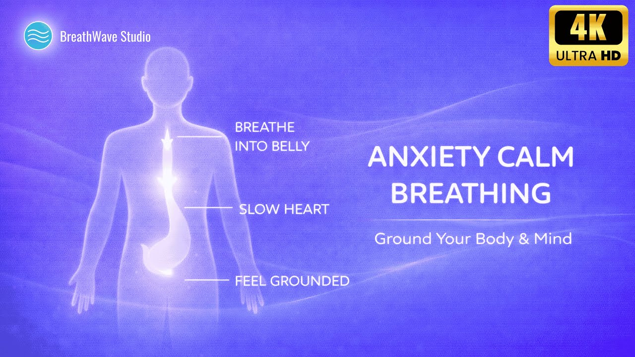 Anxiety Relief in Minutes | Slow Breathing to Relax