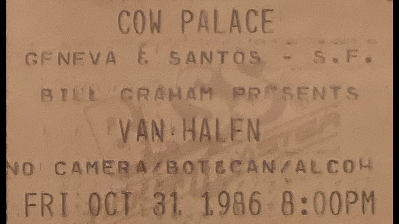 Edward Van Halen -  Halloween 1986