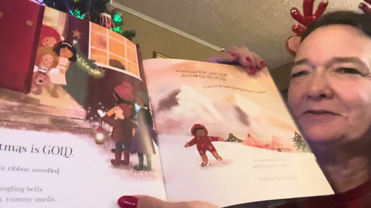 Christmas countdown 7 days till Christmas as Mrs Redmond reads ALL THE COLORS OF CHRISTMAS 