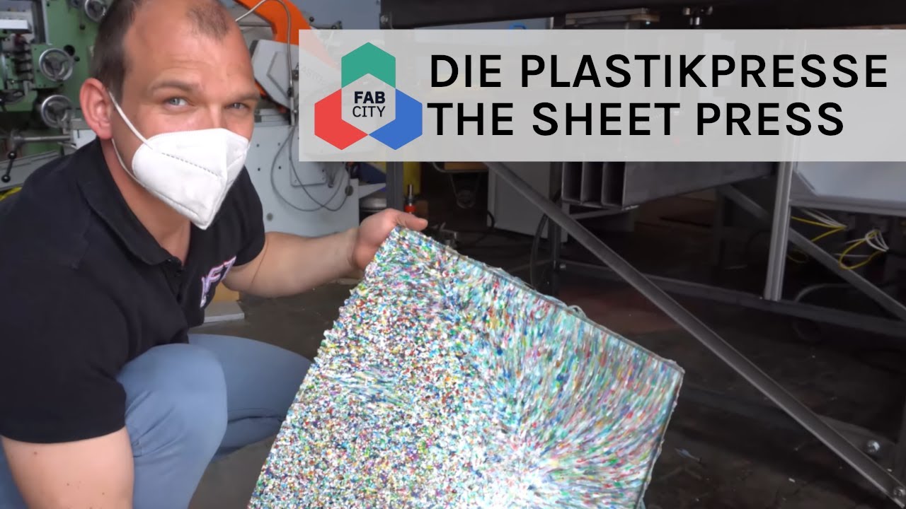 Sheet Press // Unsere Plastikpresse ist startbereit! ***English subtitles***