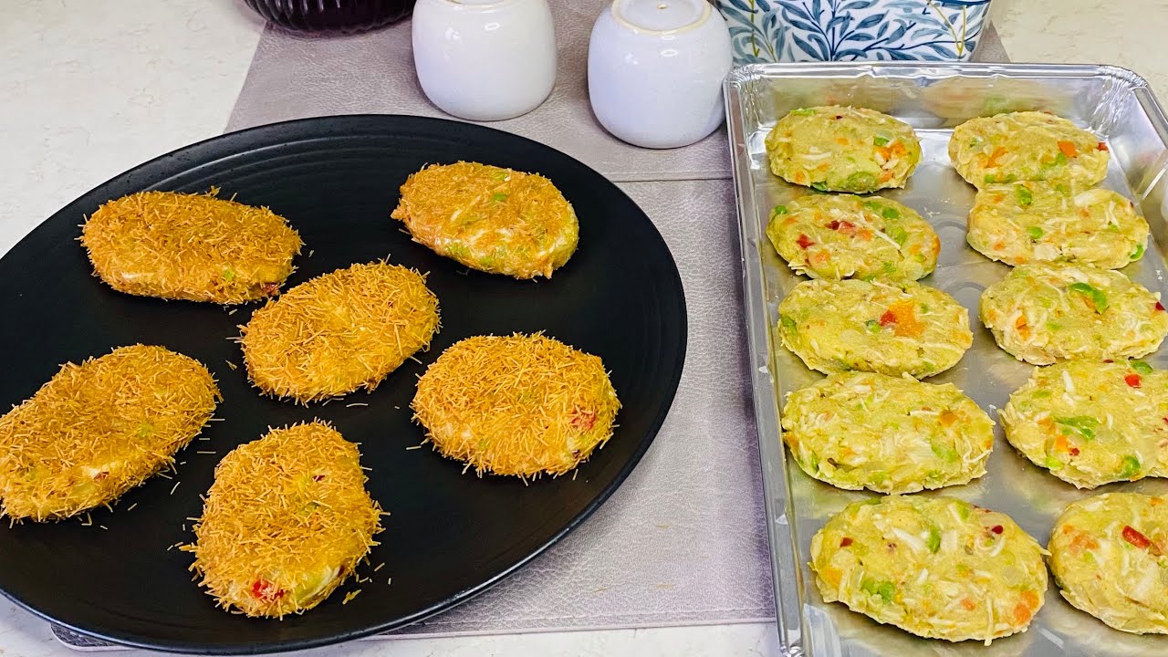 Ramadan Special Russian Cutlets | make & freez chicken cutlets