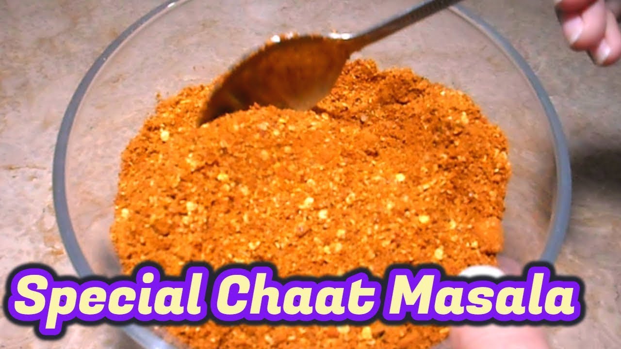 Special Chaat Masala Recipe_How to make chaat masala at home
