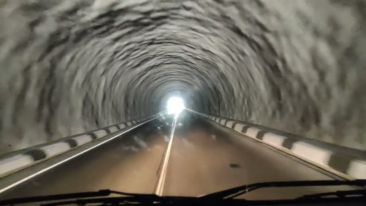 Caucasus Mountains. Nature of Georgia. Driving ASMR.