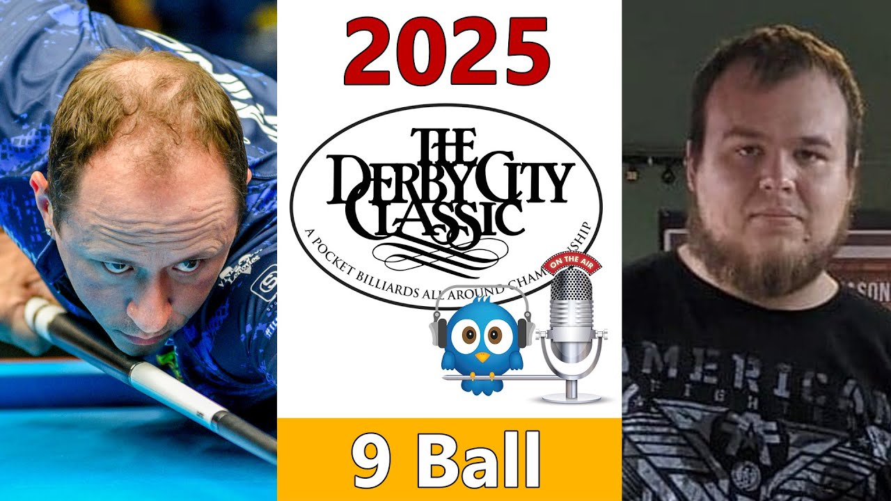 Shane Van Boening vs Devin Poteet - 9 Ball - 2025 Derby City Classic rd 9