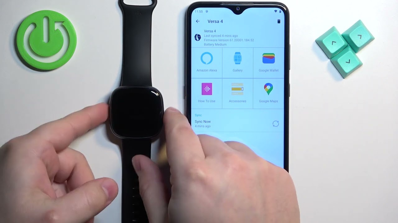 How to Enable Amazon Alexa on FITBIT Versa 4 - Disable Alexa on Watch