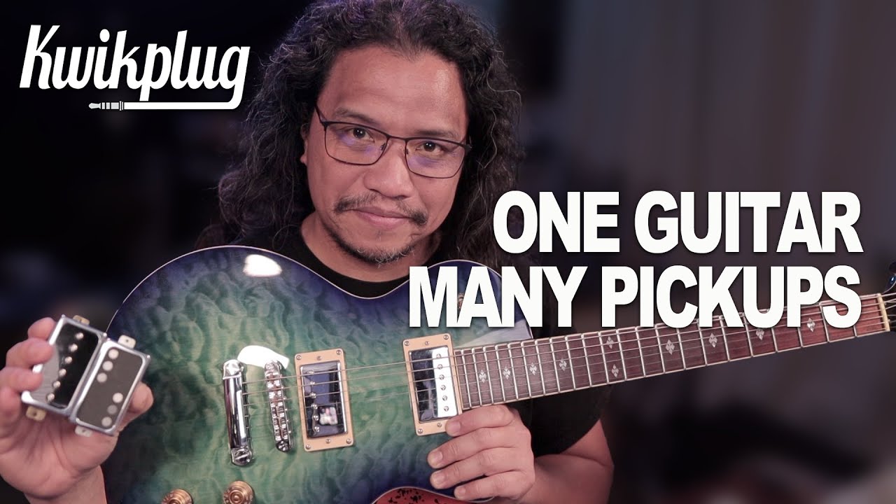 Одна гитара, много звукоснимателей! Система GFS Kwikplug от Guitar Fetish
