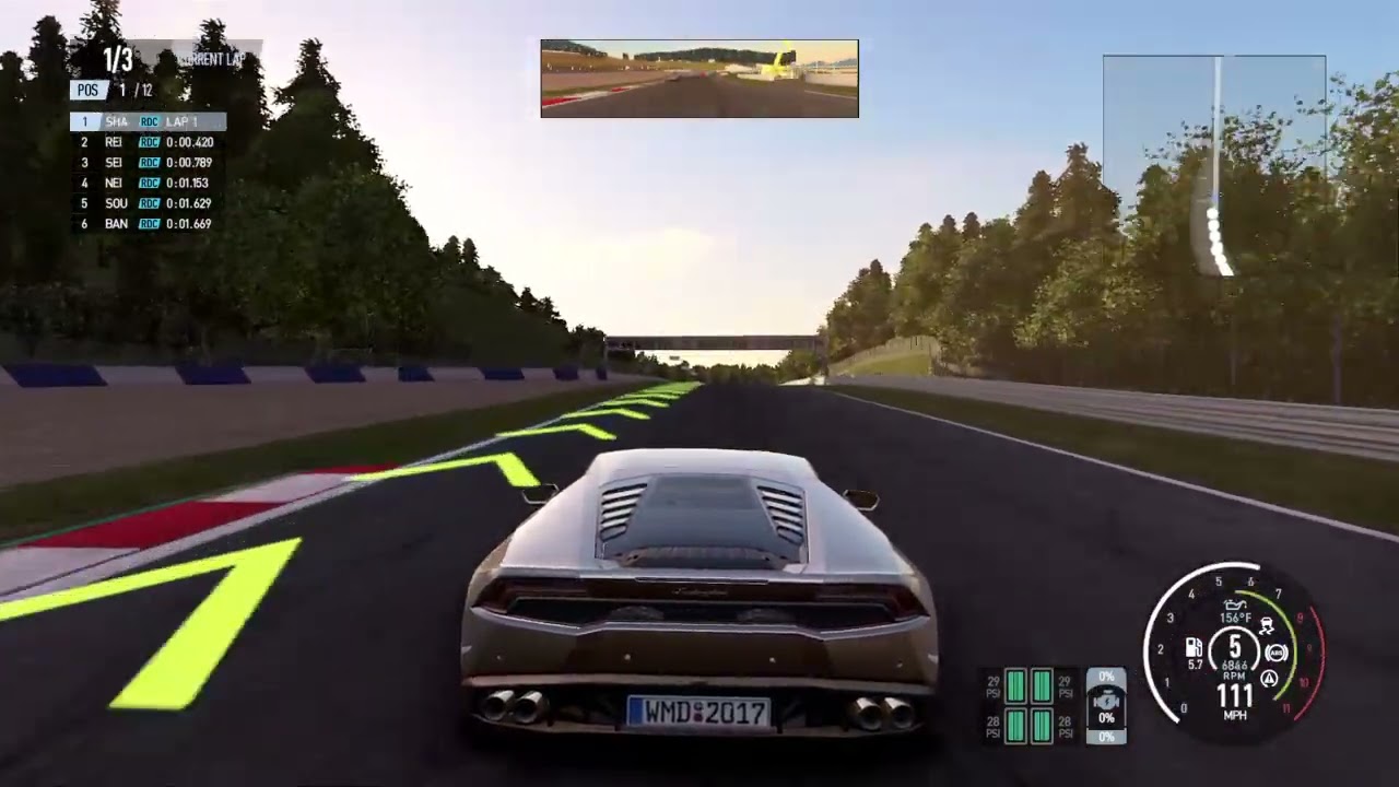 Project CARS 2 Demo Lamborghini Huracan LP610-4 Test Drive