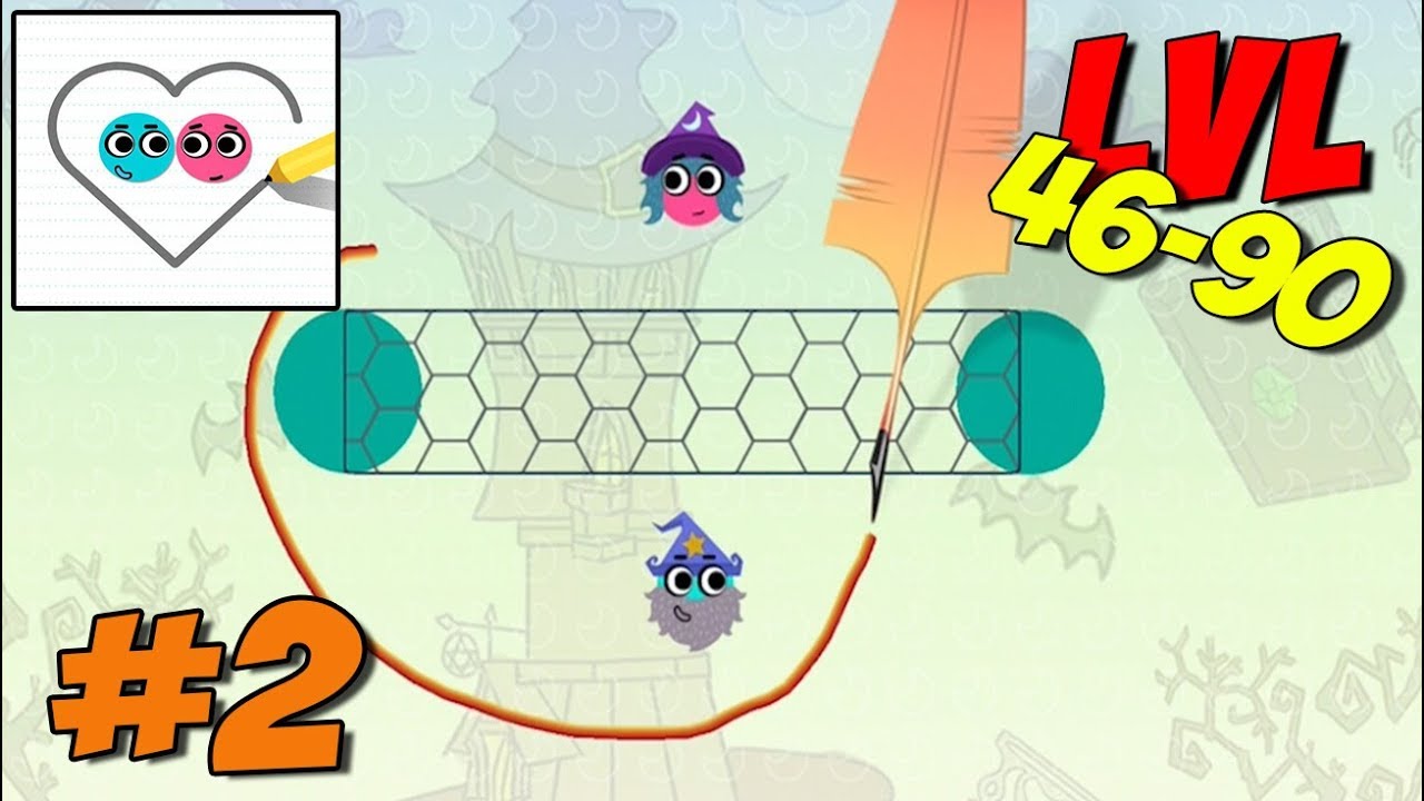 Love Balls - Gameplay Walkthrough part 2 - Level 46 - 90 (iOS, Android)