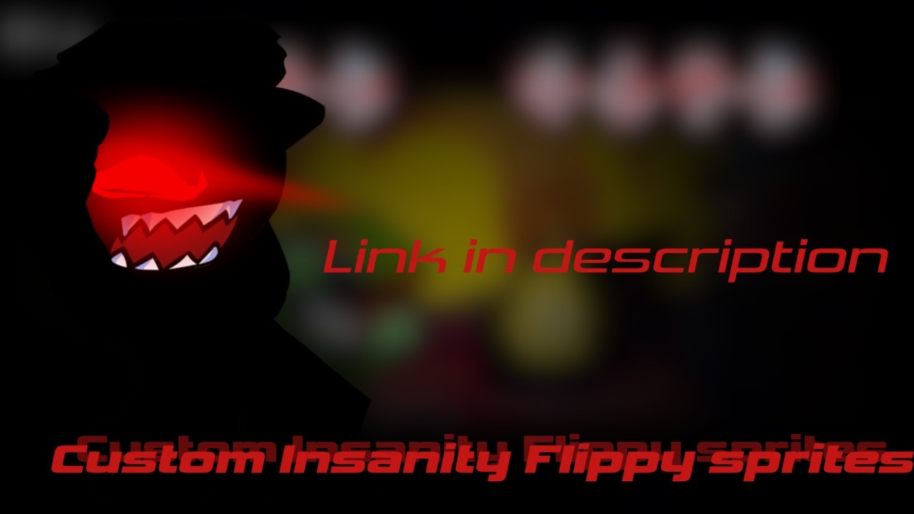 Custom Flippy Insanity sprites for Overkill (FNF Flippy Flipped Out Revamp) #fnf #flippyhtf #fnfmod
