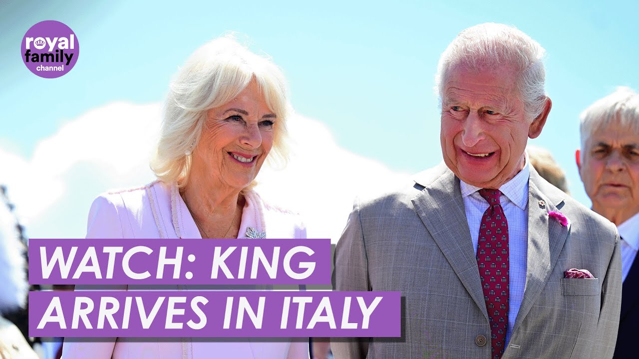 WATCH: King Charles and Queen Camilla Receive Ceremonial Welcome in Rome