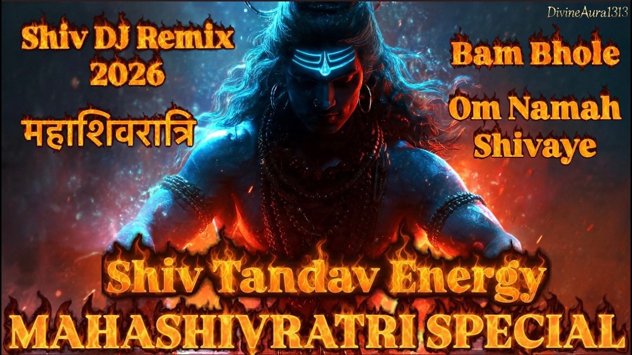 Mahashivratri DJ Remix🔥🙏 Om Namah Shivay Remix - Bam Bam Bhole - Latest Shiv Bhajan 2026 - Mahadev 🔱