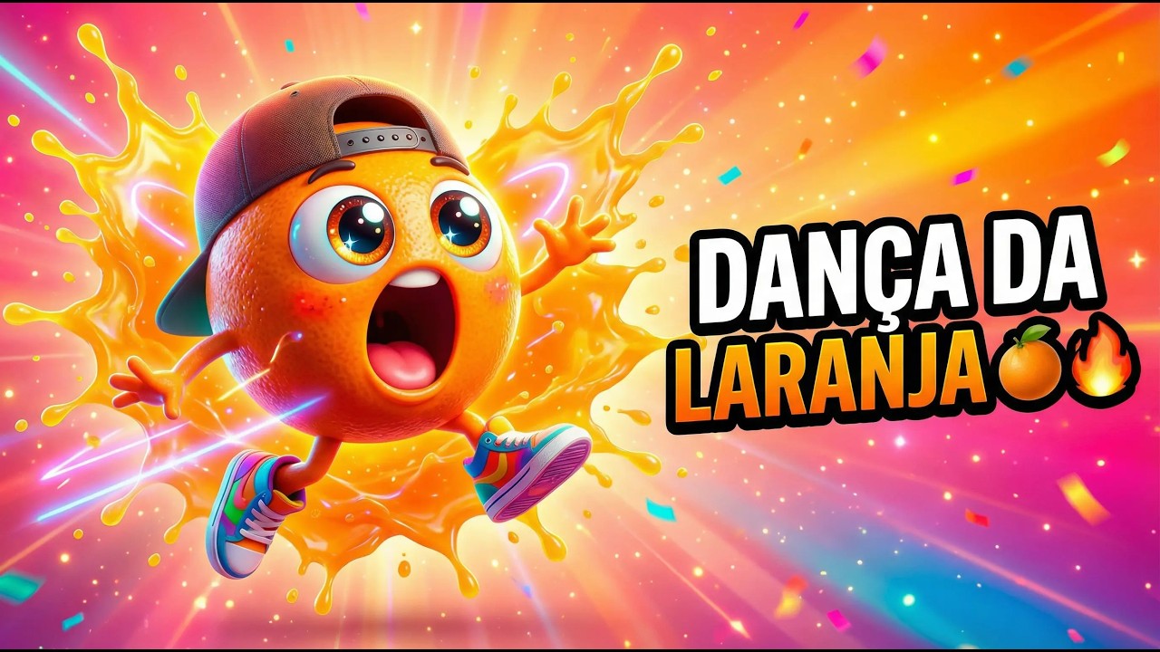 🍊 O FUNK DA LARANJA | Música Infantil | (Video Clip Oficial)