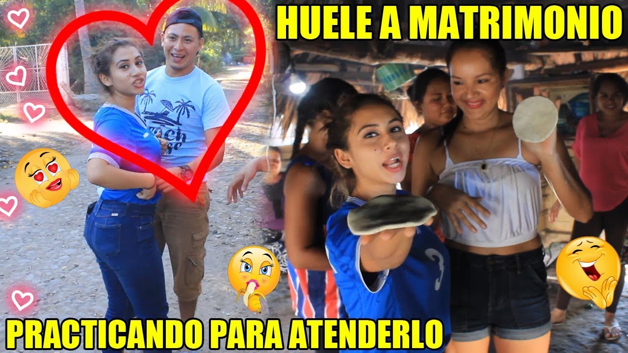 BESSY RAMOS & MASINI - Esta Parejita Me Huele a Matrimonio / Practicando con las Tortillas en el SV