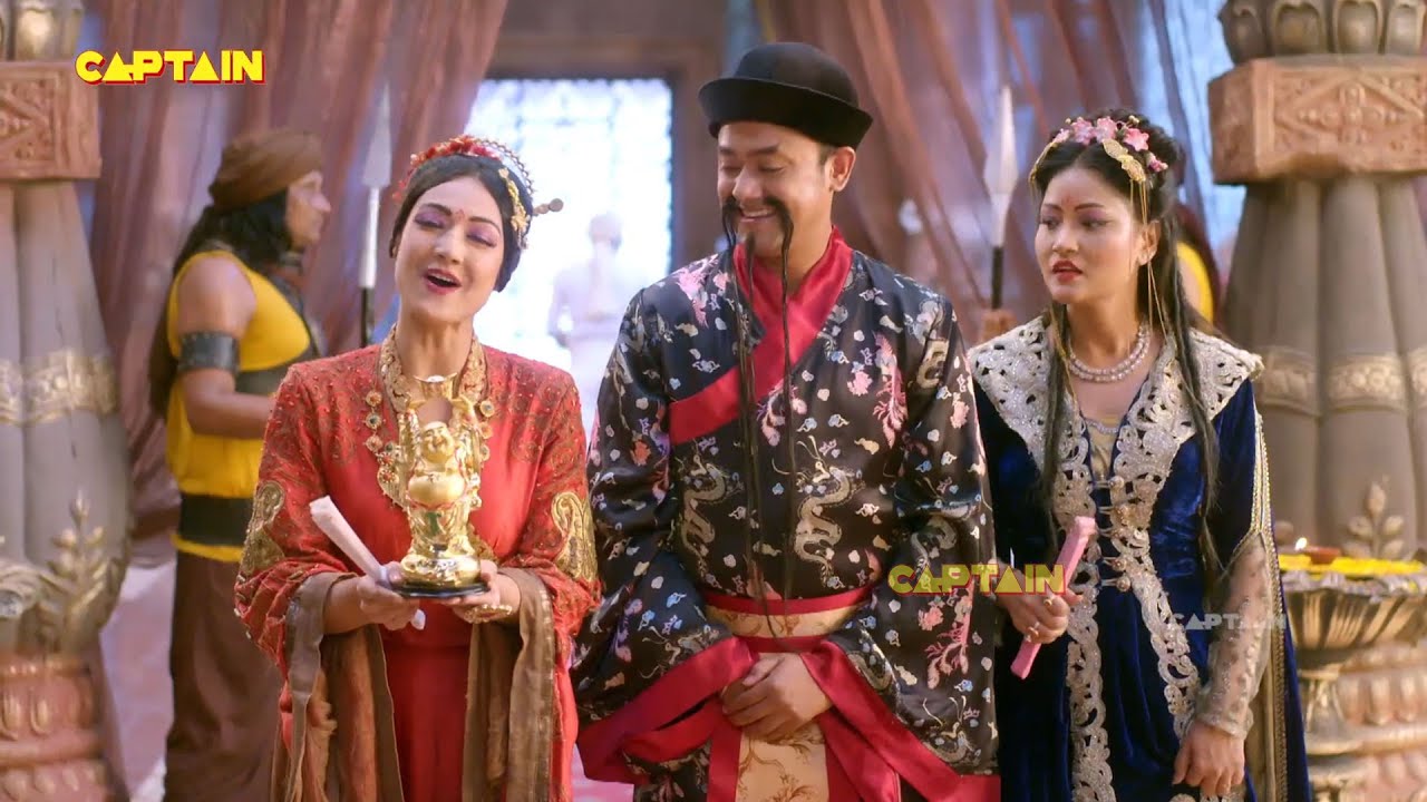 महारानियों को उल्लू बनाने आये विदेशी लोग - Tenali Rama - EP  521, 522, 523