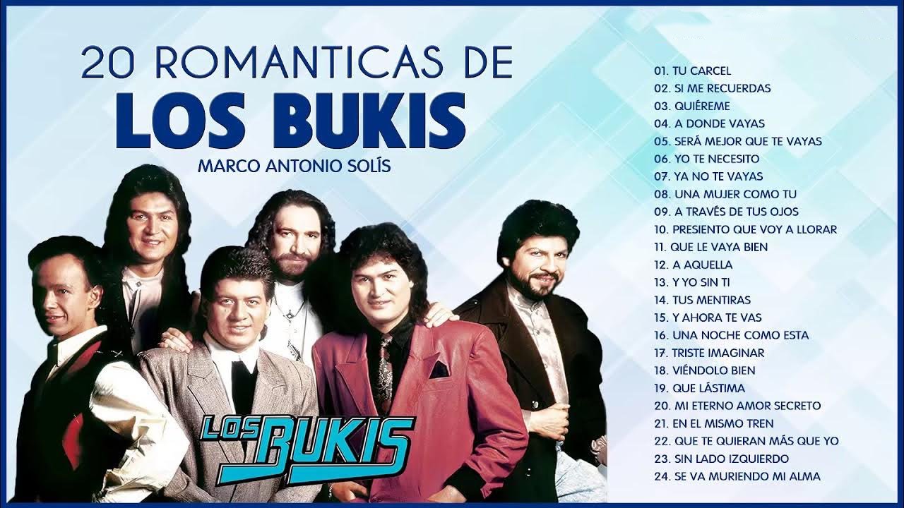 Los Bukis Viejitas Pero Bonitas 80s | 20 Romanticas De Bukis | Las Canciones Más Escuchadas De 80s