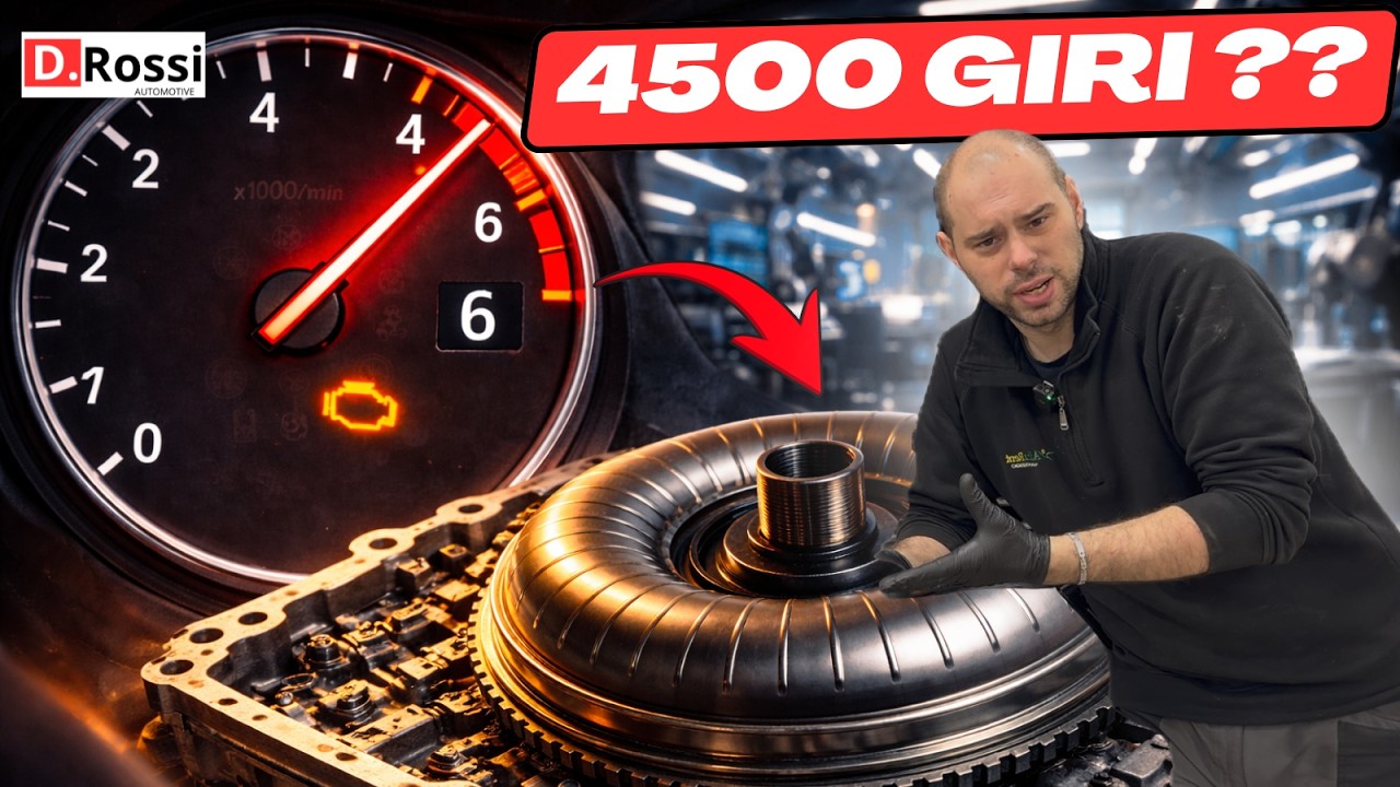 4500 giri a 130 km/h! Ecco cosa fa un convertitore di coppia rotto (P0741)