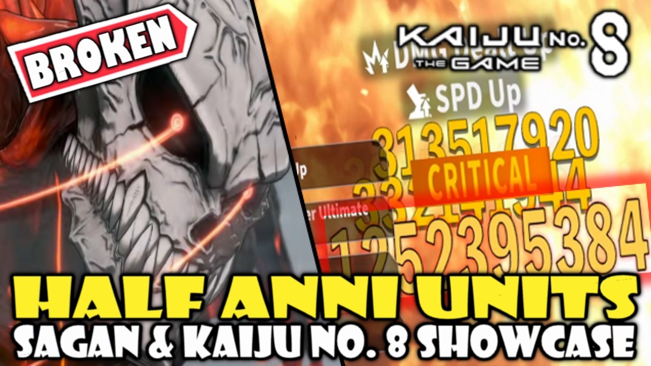 Эти юниты Half Anni *сломаны* в игре Kaiju No.8.