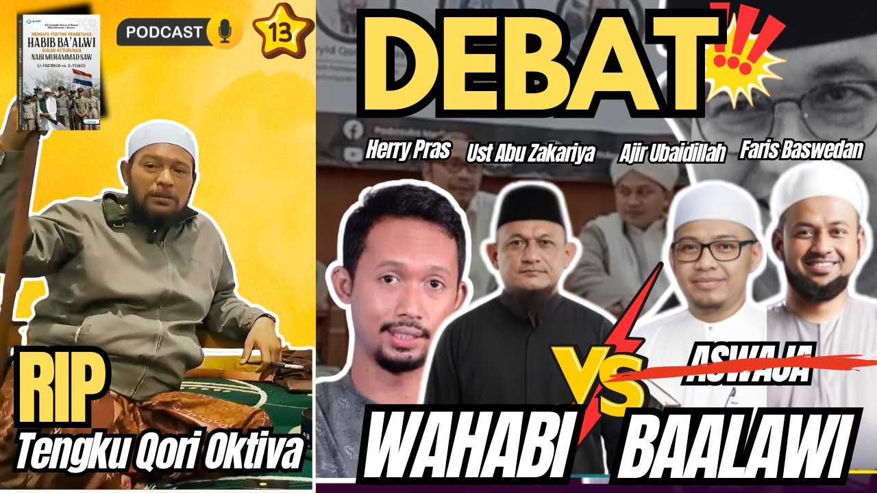 KYAI IMAD: ITU DEBAT WAHABI VS BAALWI BKN WAHABI VS ASWAJA || HERRY PRAS VS AJIR UBAIDILLAH
