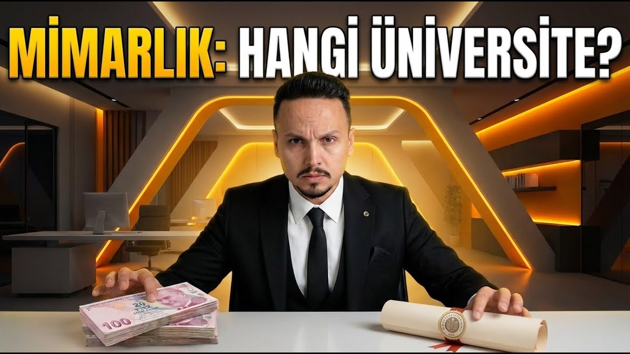 MUTLAKA İZLEMELİSİN!!! MİMARLIKTA HANGİ ÜNİVERSİTEYİ SEÇMELİYİM ?  OKUMAK İÇİN ÇOK PARA LAZIM MI ?