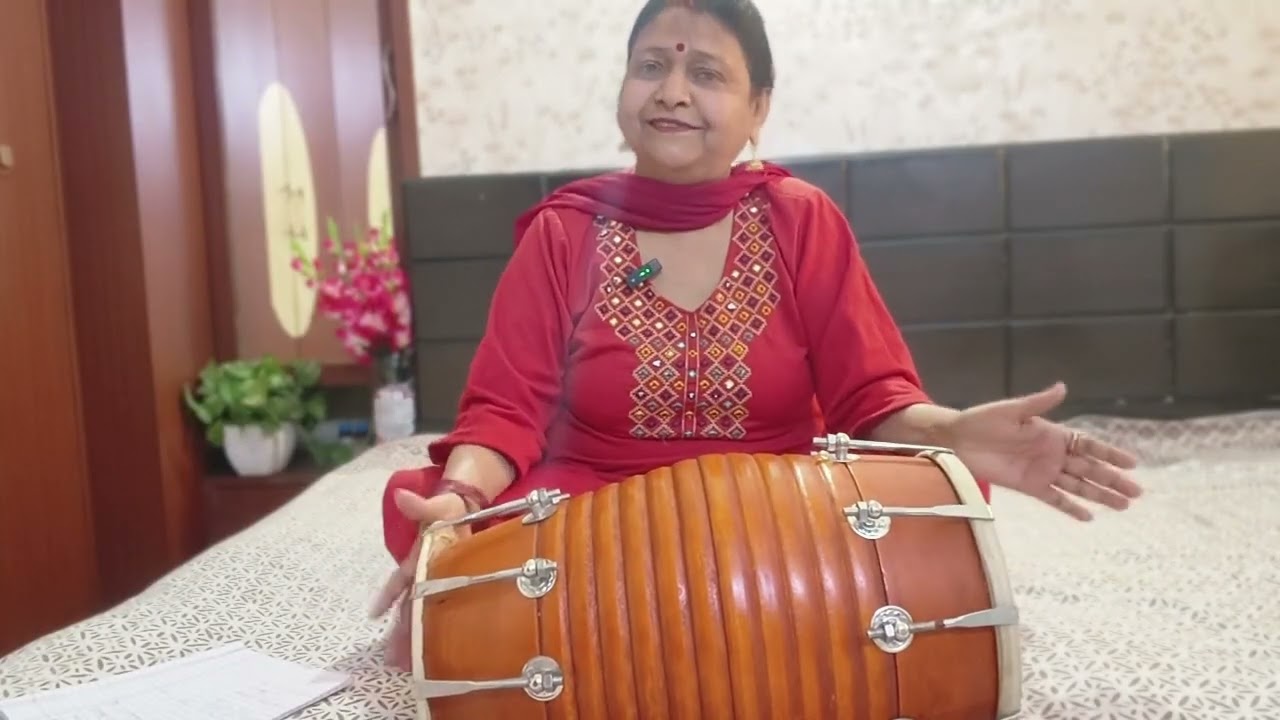 Dholak m thapki (chati) Lagana sikhe #Bhajno m bajane bali dholk# Long video !! 