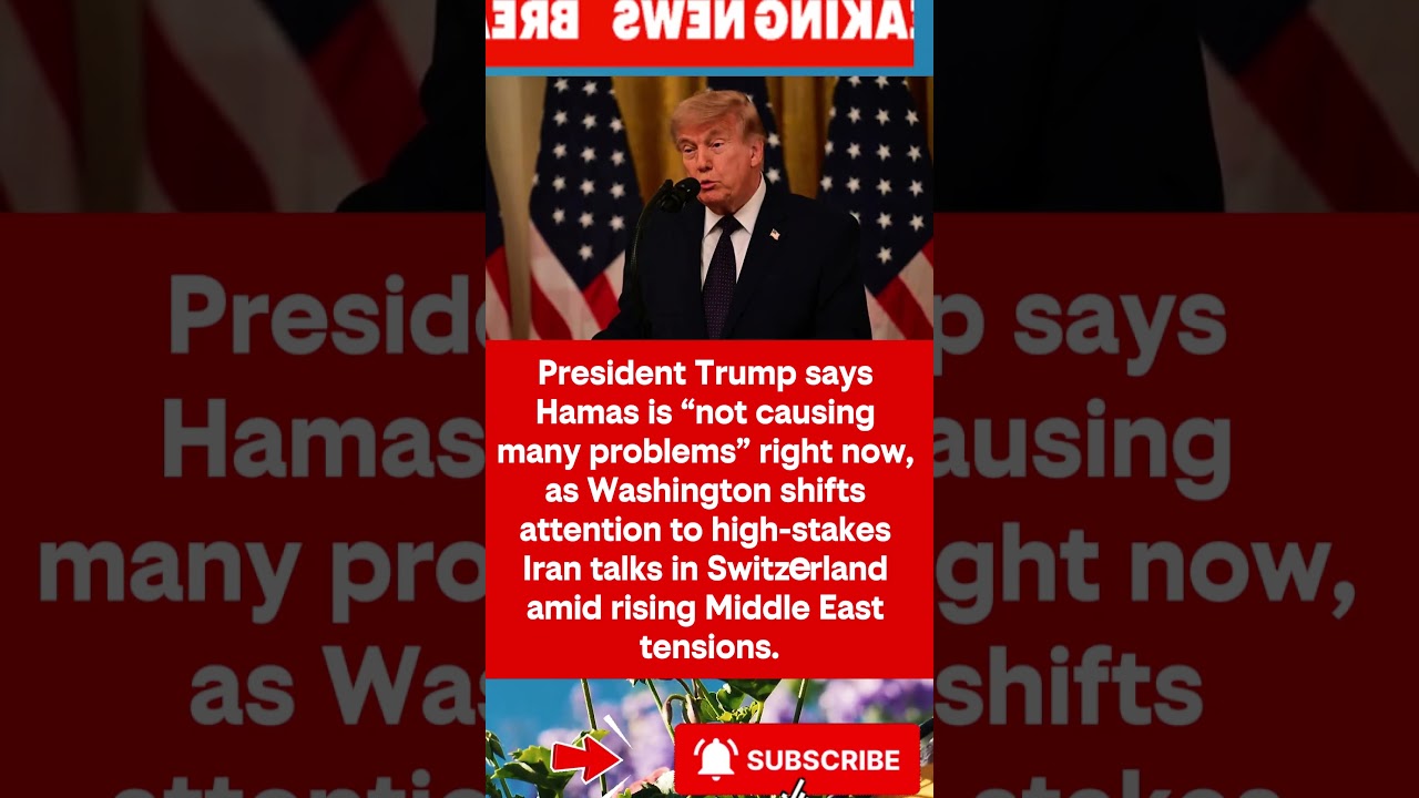 Trump Stuns With Hamas Remark