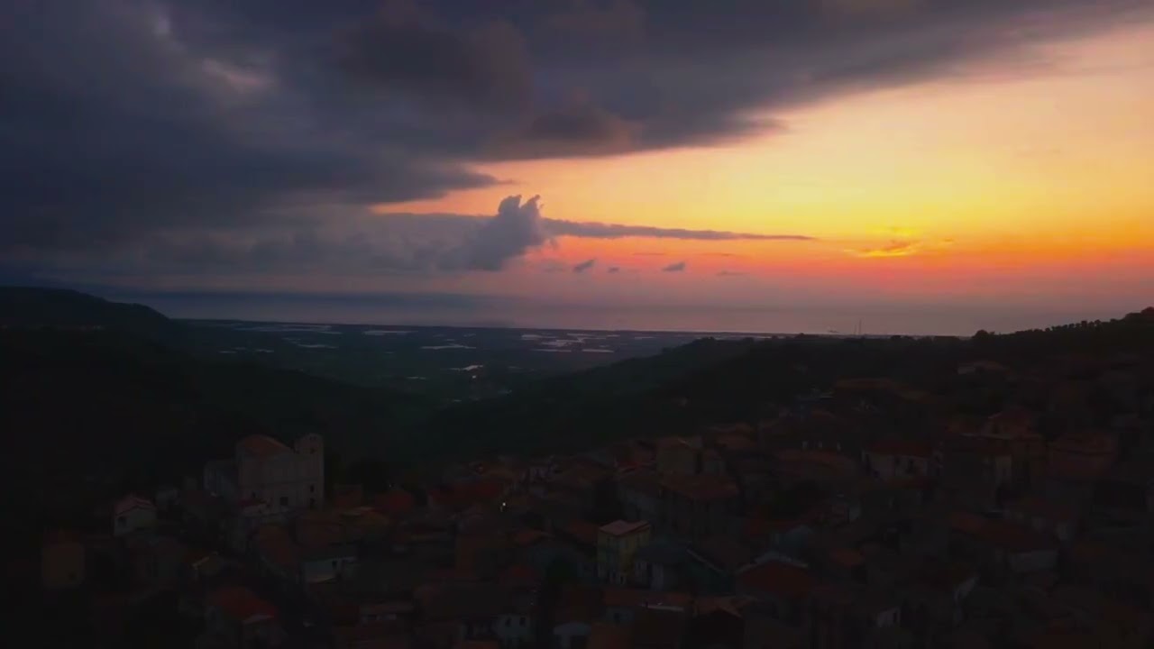 Tramonto su Curinga 