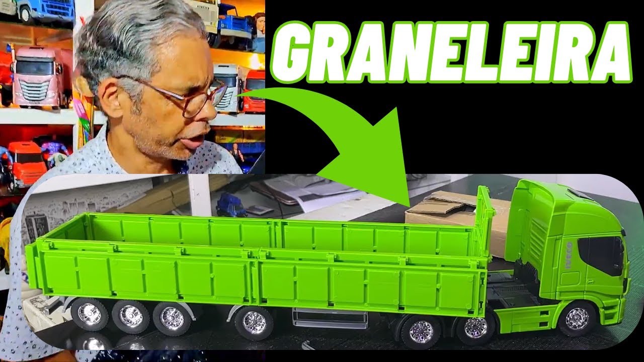 UNBOXING GRANELEIRA VERDE DA USUAL BRINQUEDOS |  RODATOY GARAGE