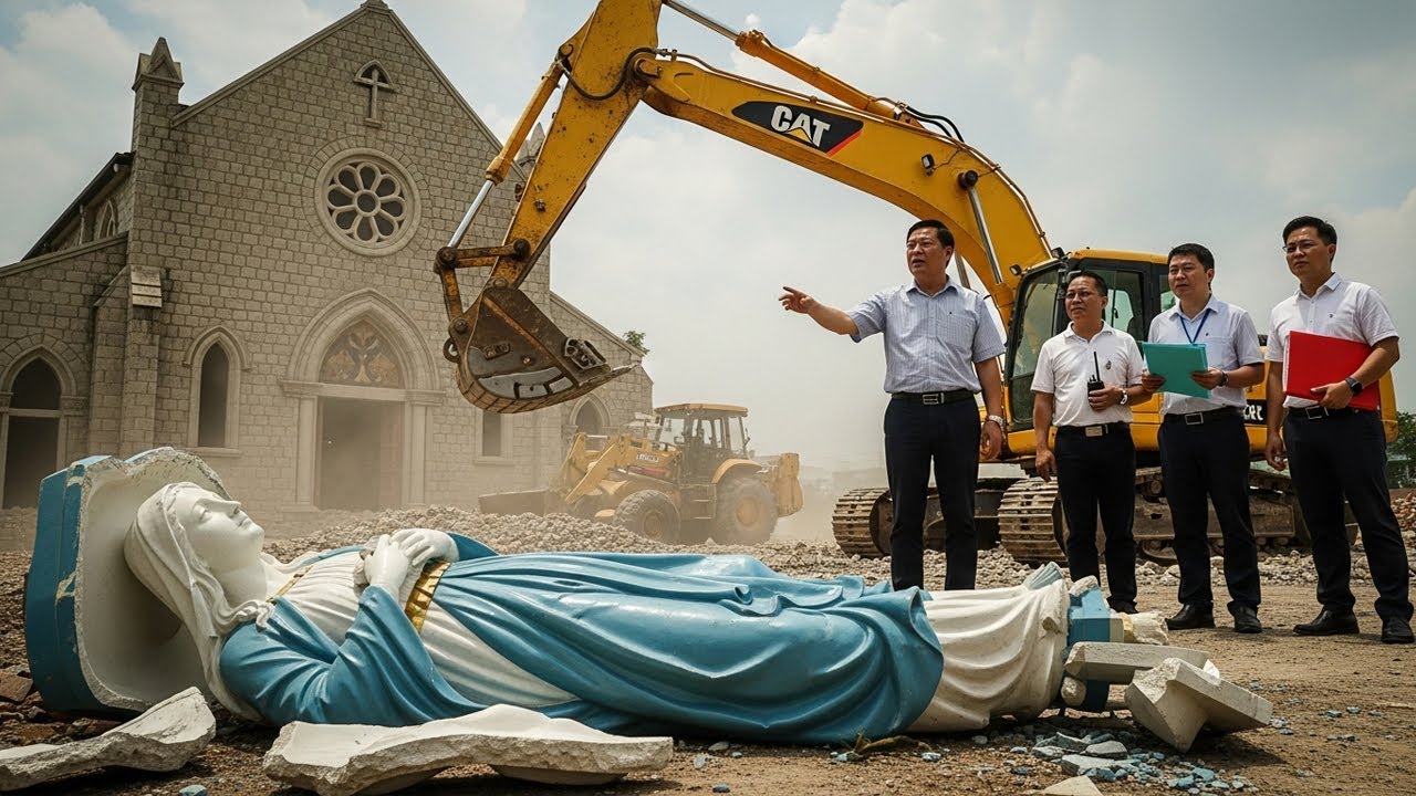 Chủ Tịch Huyện Muốn Phá Nhà Thờ Vì Ghét Đức Mẹ… Nhưng Một Đêm, Điều Kỳ Lạ Khiến Ông Quỳ Gối