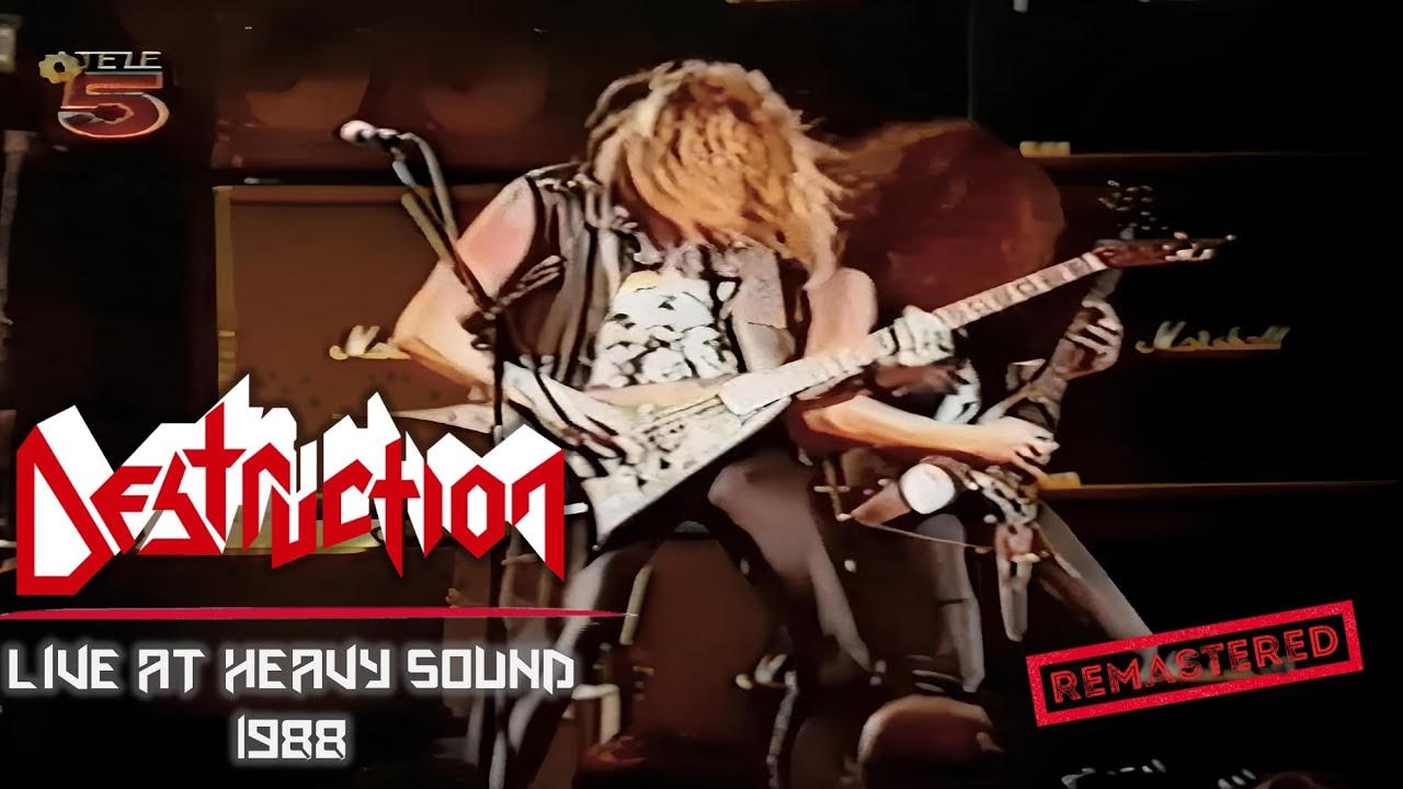 Destruction  – Live At Heavy Sound Festival (1988 Full Set) | Remastered