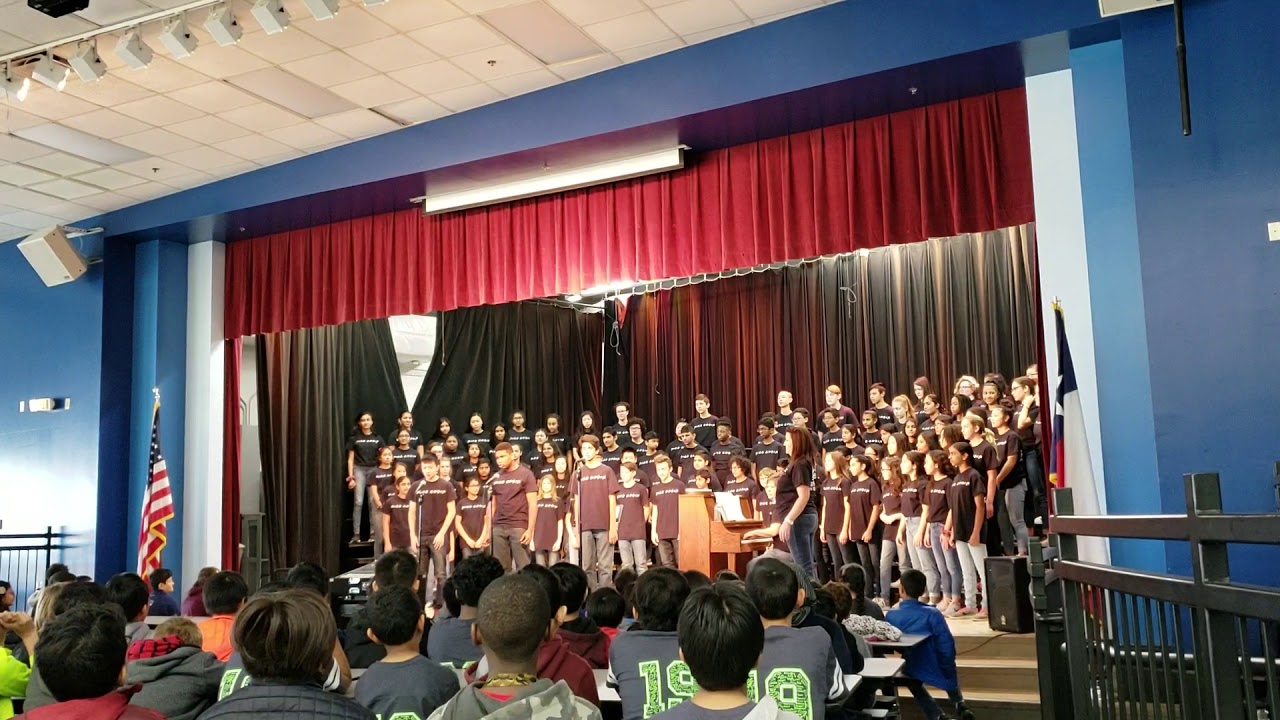 5th Grade presentations - Rice MS Choir